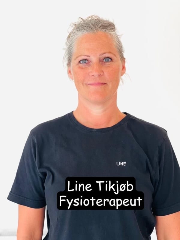 Line Tikjøb, Fysioterapeut